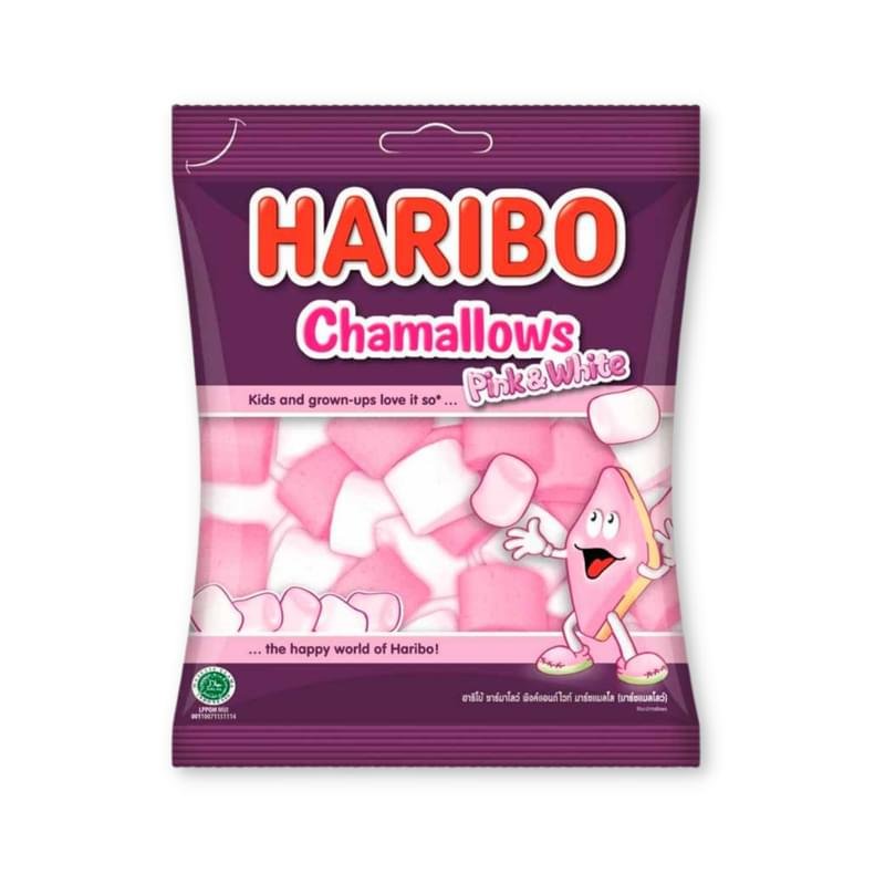 Маршмэллоу Haribo Pink&white 70 г - фото #0