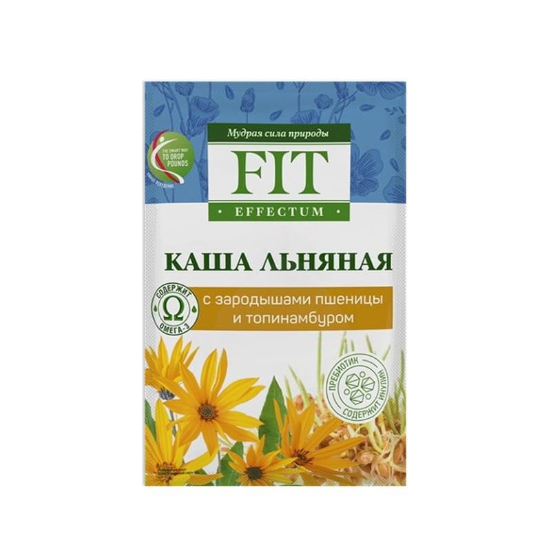 Каша Fit Effectum льняная с зародышами пшеницы и топинамбуром 25 г - фото #0